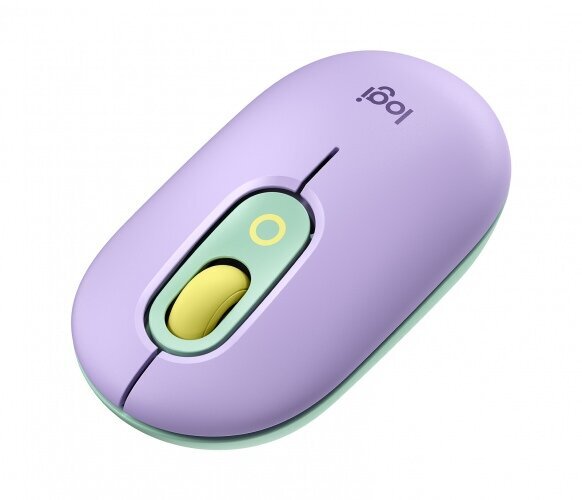 Logitech POP, violetinė цена и информация | Pelės | pigu.lt