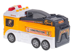 Transformeris sunkvežimis/automobilių stovėjimo aikštelė, su priedais kaina ir informacija | Žaislai berniukams | pigu.lt