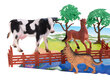 Ūkio gyvūnėlių figūrėlių rinkinys, 7 vnt., su priedais kaina ir informacija | Žaislai berniukams | pigu.lt