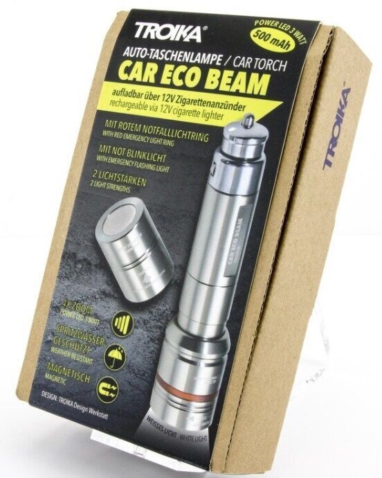 TROIKA Car Eco Beam žibintuvėlis цена и информация | Verslo dovanos | pigu.lt