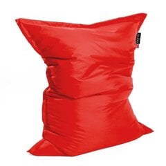 Sėdmaišis Qubo™ Modo Pillow 100, gobelenas, raudonas kaina ir informacija | Sėdmaišiai ir pufai | pigu.lt