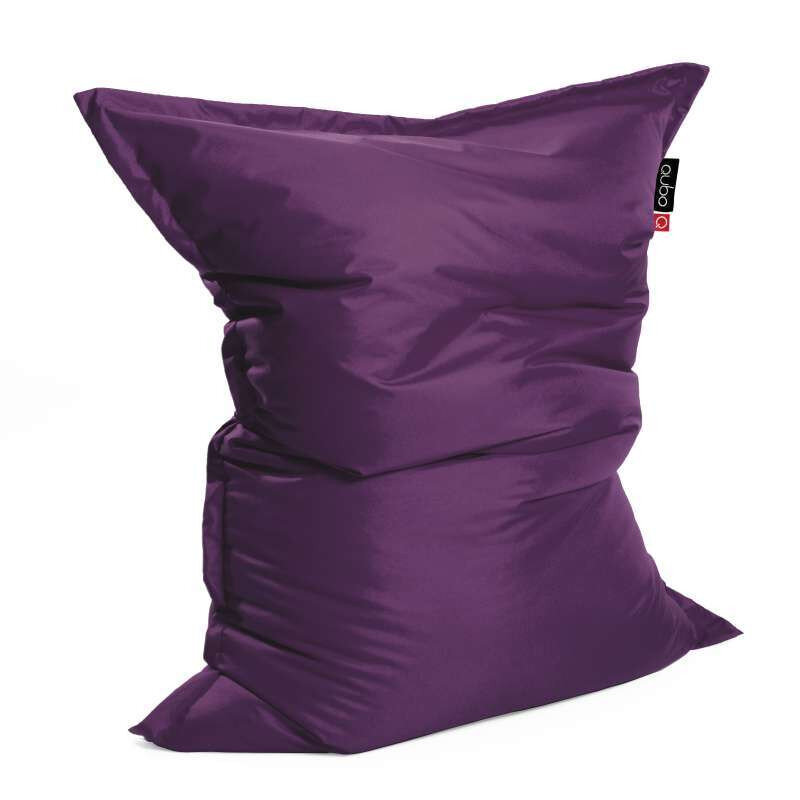 Sėdmaišis Qubo™ Modo Pillow 130, gobelenas, violetinis kaina ir informacija | Sėdmaišiai ir pufai | pigu.lt