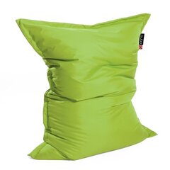 Кресло-мешок Qubo™ Modo Pillow 100, гобелен, зеленое цена и информация | Кресла-мешки и пуфы | pigu.lt