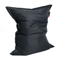 Sėdmaišis Qubo™ Modo Pillow 100, gobelenas, tamsiai pilkas kaina ir informacija | Sėdmaišiai ir pufai | pigu.lt
