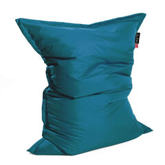 Кресло-мешок Qubo™ Modo Pillow 100, гобелен, синее цена и информация | Кресла-мешки и пуфы | pigu.lt