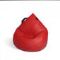 Vaikiškas sėdmaišis Qubo™ Drizzle Drop Strawberry Soft Fit, raudonas kaina ir informacija | Vaikiški sėdmaišiai, foteliai, pufai | pigu.lt