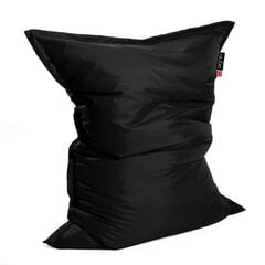 Кресло-мешок Qubo™ Modo Pillow 130, гобелен, черное цена и информация | Кресла-мешки и пуфы | pigu.lt
