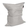 Sėdmaišis Qubo™ Modo Pillow 130, gobelenas, šviesiai pilkas