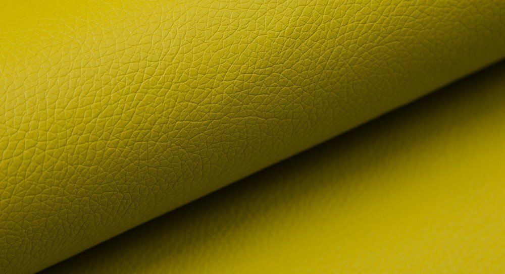 Sėdmaišis Qubo™ Comfort 80, dirbtinė oda, šviesiai geltonas kaina ir informacija | Sėdmaišiai ir pufai | pigu.lt