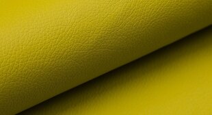 Sėdmaišis Qubo™ Shell, dirbtinė oda, šviesiai geltonas kaina ir informacija | Sėdmaišiai ir pufai | pigu.lt