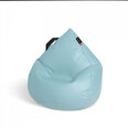 Vaikiškas sėdmaišis Qubo™ Drizzle Drop Polia Soft Fit, šviesiai mėlynas