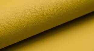 Кресло-мешок Qubo™ Shell, dэко-кожа, желтое цена и информация | Кресла-мешки и пуфы | pigu.lt