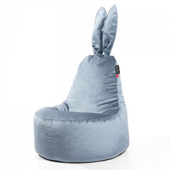 Кресло-мешок Qubo™ Daddy Rabbit, гобелен, голубое цена и информация | Кресла-мешки и пуфы | pigu.lt