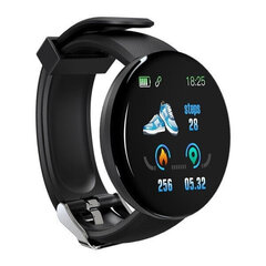 Dabenxiang D18 Black kaina ir informacija | Išmanieji laikrodžiai (smartwatch) | pigu.lt
