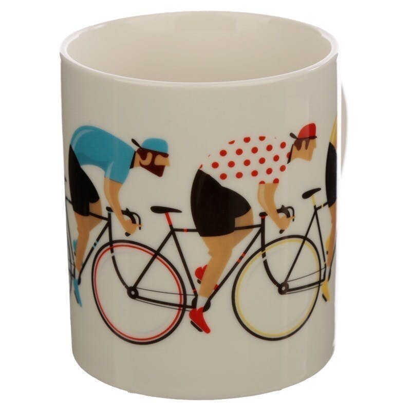 Porcelianinis puodelis Bicycle цена и информация | Taurės, puodeliai, ąsočiai | pigu.lt