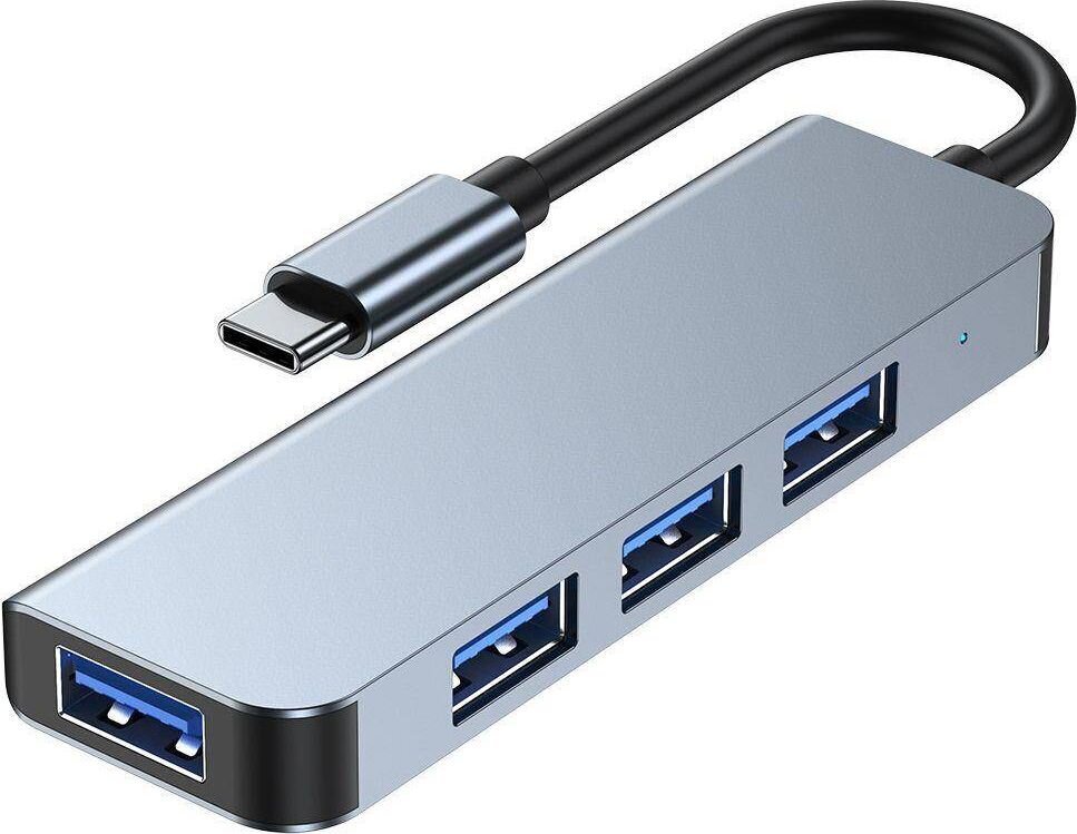 Tech-Protect V1 4in1 šakotuvas kaina ir informacija | Adapteriai, USB šakotuvai | pigu.lt