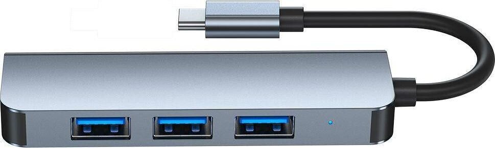 Tech-Protect V1 4in1 šakotuvas цена и информация | Adapteriai, USB šakotuvai | pigu.lt