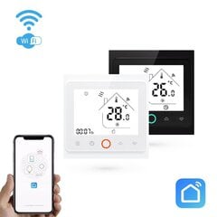 Išmanusis programuojamas termostatas vandens šildymo sistemoms valdyti su Wi-Fi Smart Home цена и информация | Датчики | pigu.lt