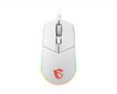 MOUSE USB OPTICAL GAMING/CLUTCH GM11 WHITE MSI kaina ir informacija | Pelės | pigu.lt