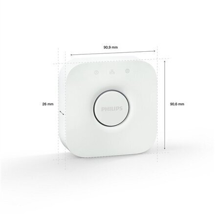 Duomenų šakotuvas Philips Hue Bridge kaina ir informacija | Apsaugos sistemos, valdikliai | pigu.lt