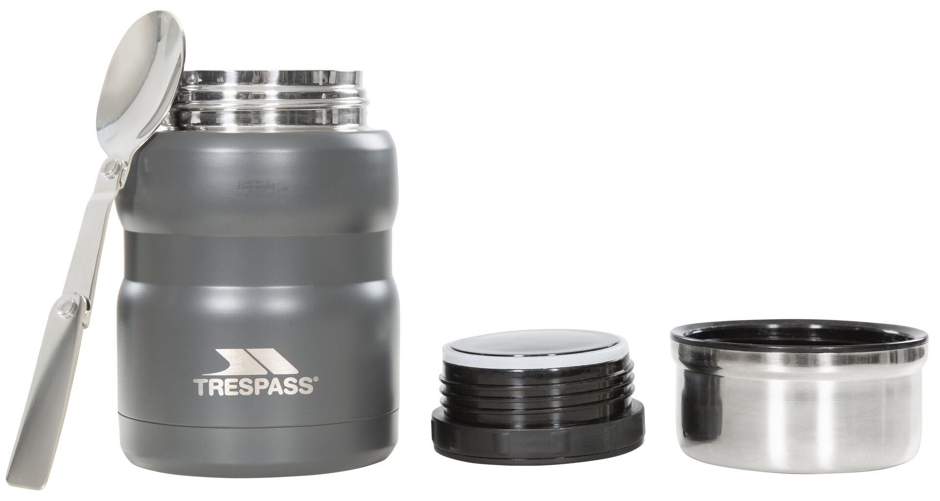 Maisto termosas Trespass UUACMITR0045 Scran Stainless Steel Thermal Food Flask, 500 ml kaina ir informacija | Termosai, termopuodeliai | pigu.lt