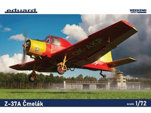 Конструктор Eduard - Z-37A Čmelák Weekend edition, 1/72, 7456 цена и информация | Конструкторы и кубики | pigu.lt