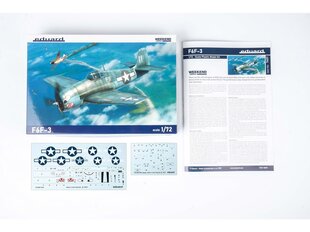 Конструктор Eduard - F6F-3 Weekend edition (Grumman F6F Hellcat), 1/72, 7457 цена и информация | Конструкторы и кубики | pigu.lt