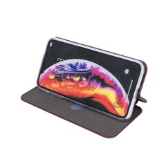 Dėklas Book Elegance Apple iPhone X/XS bordo kaina ir informacija | Telefono dėklai | pigu.lt