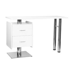 Профессиональный стол для маникюра MOD 6543, белого цвета цена и информация | Мебель для салонов красоты | pigu.lt
