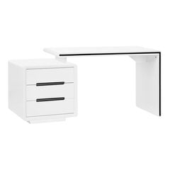 Профессиональный маникюрный стол 3304, белого цвета цена и информация | Мебель для салонов красоты | pigu.lt