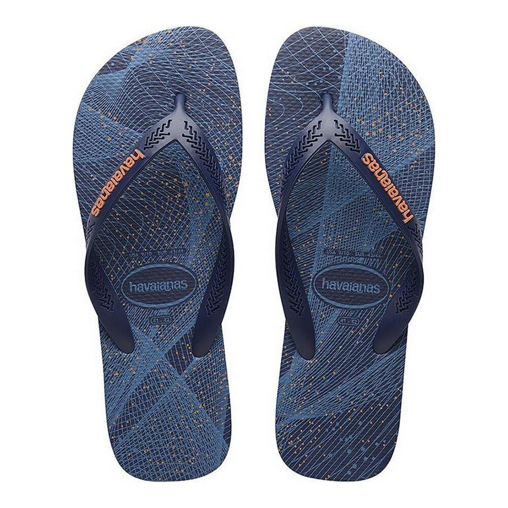 Paplūdimio šlepetės Havaianas Aero Graphic Tamsiai mėlyna, dydis 43-44 kaina ir informacija | Vyriškos šlepetės, basutės | pigu.lt