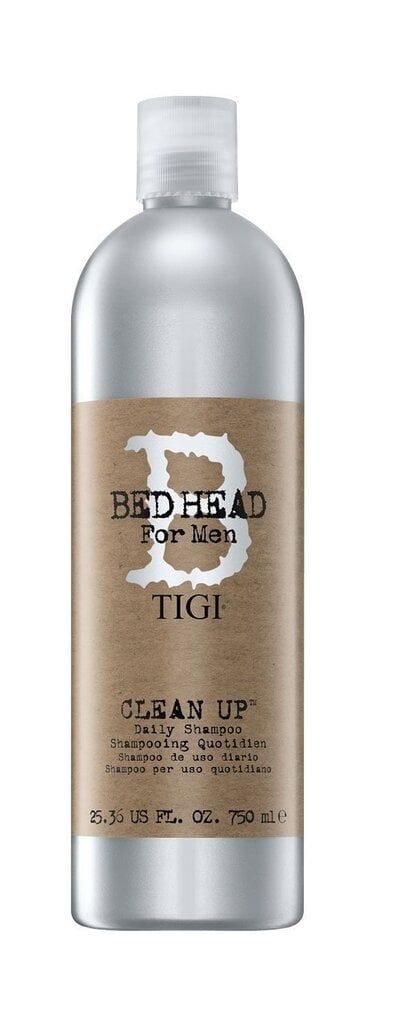 Šampūnas kasdieniam naudojimui vyrams Tigi Bed Head For Men Clean Up, 750 ml цена и информация | Šampūnai | pigu.lt