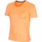 Sportiniai marškinėliai moterims Nike Miler, oranžiniai kaina ir informacija | Sportinė apranga moterims | pigu.lt