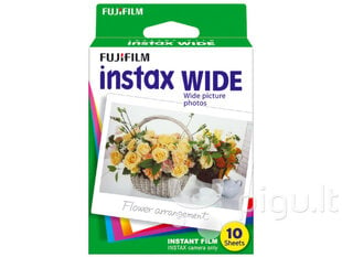 Fujifilm Instax Wide fotolapeliai (10 vnt/pak) kaina ir informacija | Priedai fotoaparatams | pigu.lt