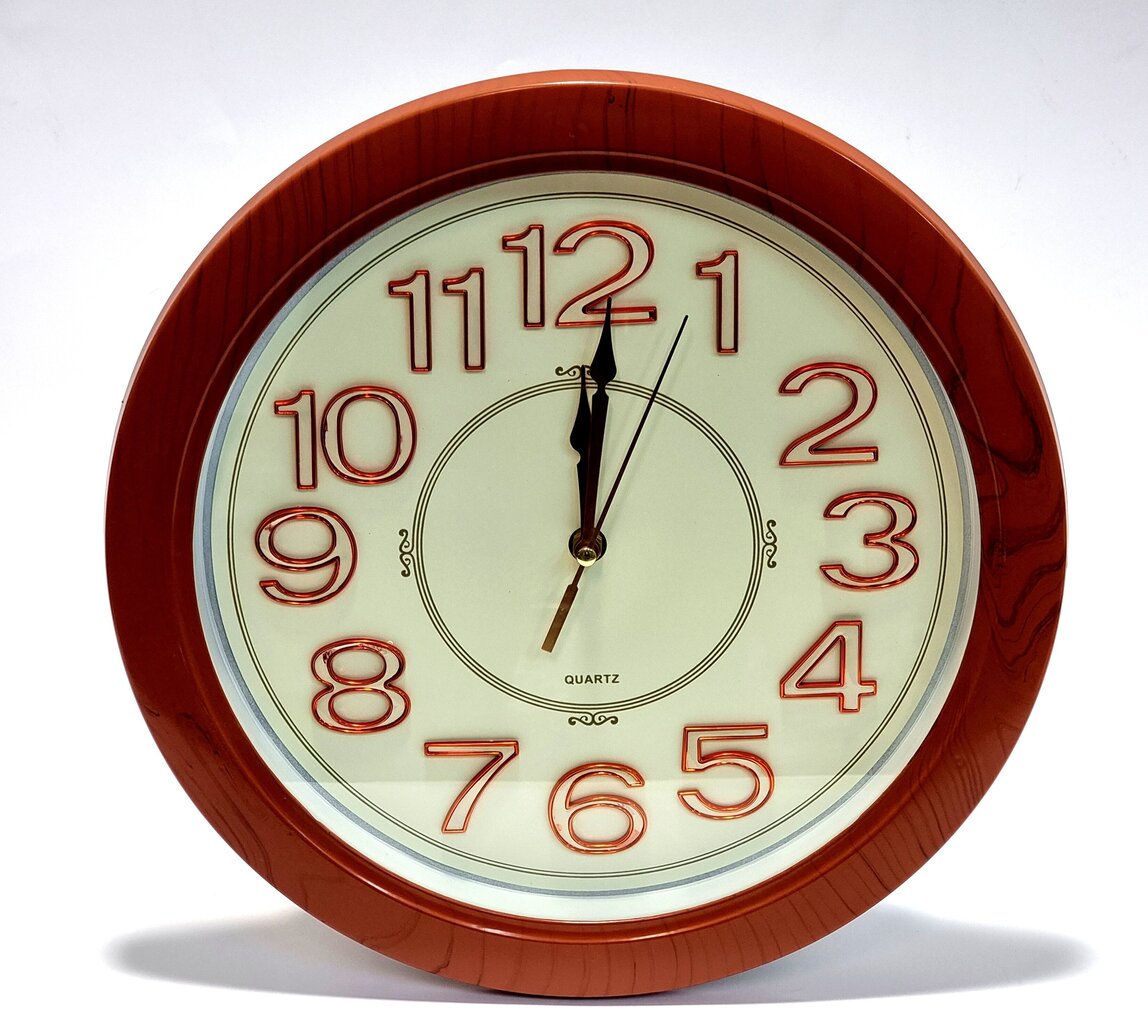 Sieninis laikrodis, 35cm kaina ir informacija | Laikrodžiai | pigu.lt