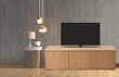Išskirtinio dizaino TV spintelė, natural oil, 140 cm kaina ir informacija | TV staliukai | pigu.lt