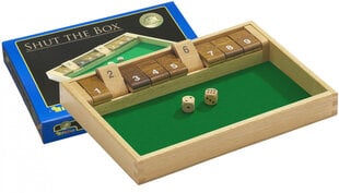 Игра Shut the box 9 цена и информация | Настольные игры, головоломки | pigu.lt