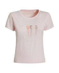 Женская футболка Guess BFN-G-337114, розовая цена и информация | Женские футболки | pigu.lt