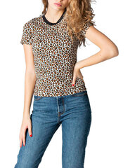 Женская футболка Levi`s, коричневая цена и информация | Женские футболки | pigu.lt