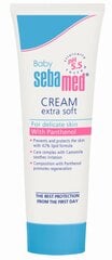 SebaMed Baby Extra Soft Cream крем для тела для детей 50 мл цена и информация | Косметика для мам и детей | pigu.lt