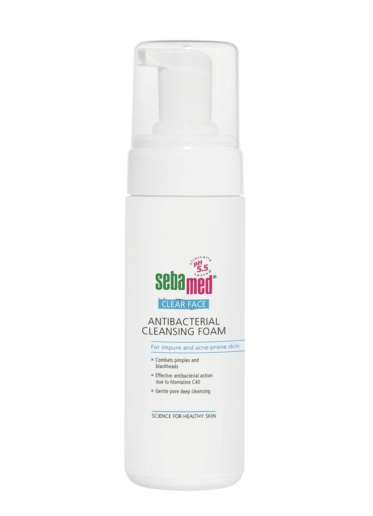 Valomosios putos Sebamed Clear Face, 150 ml цена и информация | Veido prausikliai, valikliai | pigu.lt