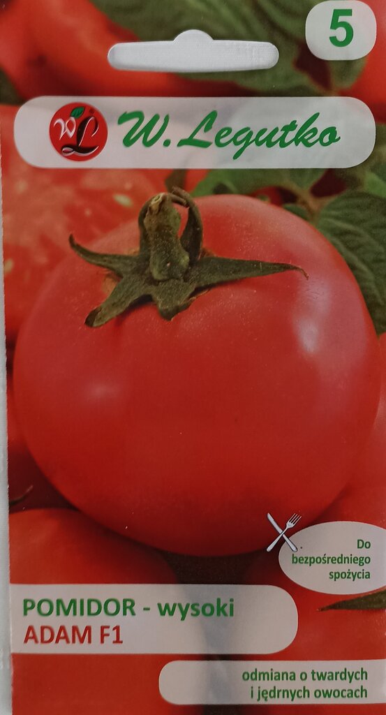 Pomidorai lauko aukštas Adam F1, 2 vnt kaina ir informacija | Daržovių, uogų sėklos | pigu.lt