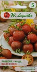 Помидоры высокие Black Cherry, 2 шт. цена и информация | Семена овощей, ягод | pigu.lt
