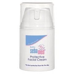 SebaMed Baby Protective Facial Cream дневной крем для детей 50 мл цена и информация | Косметика для мам и детей | pigu.lt