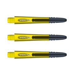 Древки для дротиков Winmau Vecta, средние, 40 мм, желтого цвета цена и информация | Дартс | pigu.lt