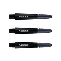 Древки для дротиков Winmau Vecta, короткие, 34 мм, черные цена и информация | Дартс | pigu.lt
