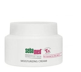 SebaMed Sensitive Skin Moisturizing дневной крем 75 мл цена и информация | Кремы для лица | pigu.lt