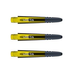 Древки для дротиков Winmau Vecta, короткие, 34 мм, желтые цена и информация | Дартс | pigu.lt