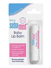 Бальзам для губ для детей SebaMed Baby, 4,8 г цена и информация | Косметика для мам и детей | pigu.lt