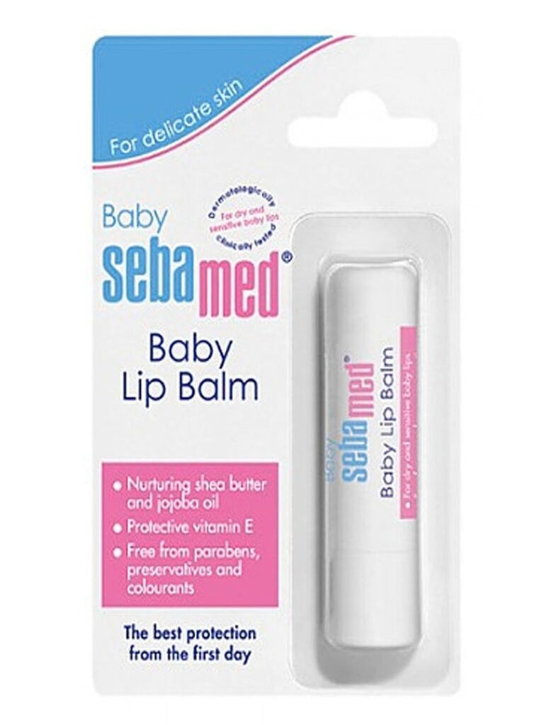 Lūpų balzamas kūdikiams Sebamed Baby 4.8 g цена и информация | Kosmetika vaikams ir mamoms | pigu.lt